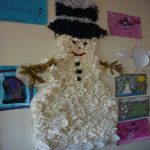 YMCA snowman