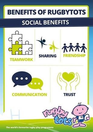 Benefits of Rugbytots - social