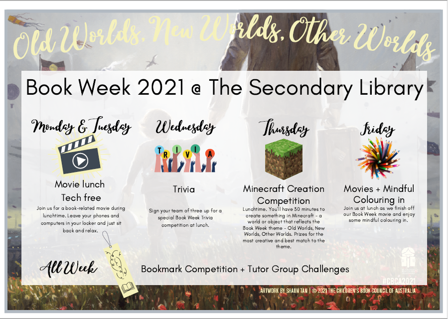 St Paul's School Book Week 2021 - Old Worlds, New Worlds, Other Worlds