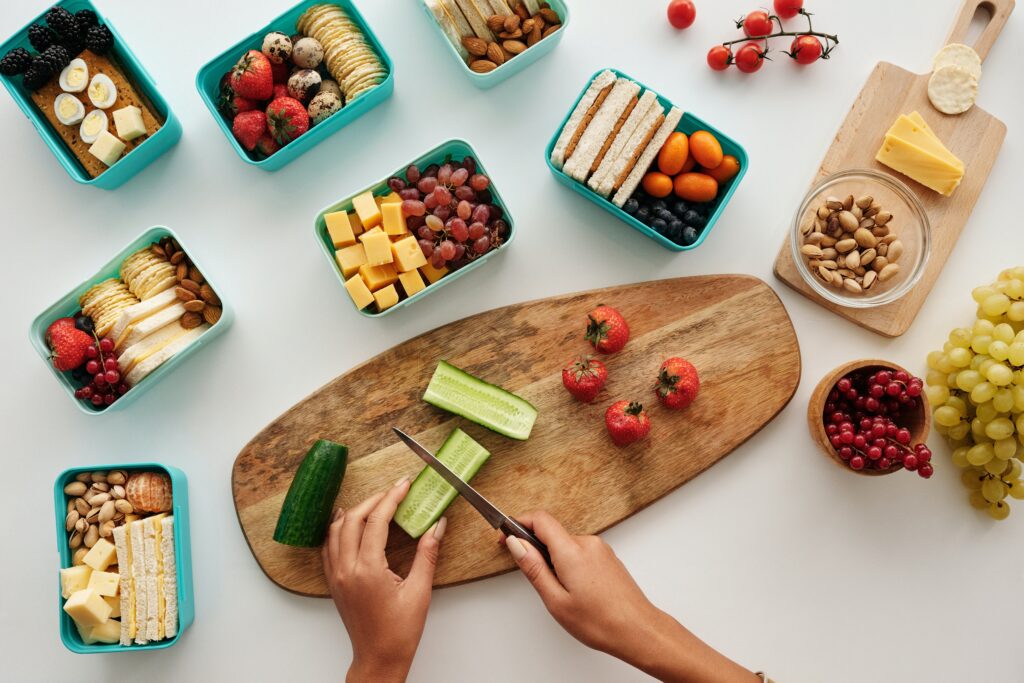 St Paul's School - prepare snacks for school lunches